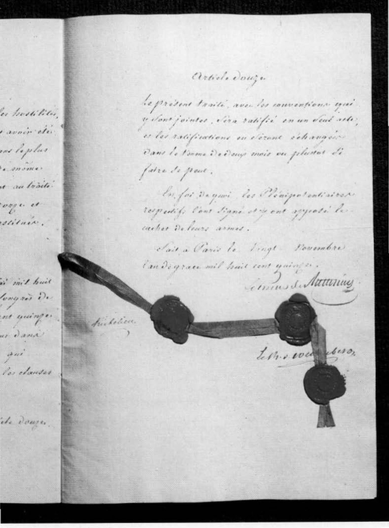Prévisualisation du document LES TRAITÉS DE PARIS
(30 mai 1814 et 20 novembre 1815) - HISTOIRE.