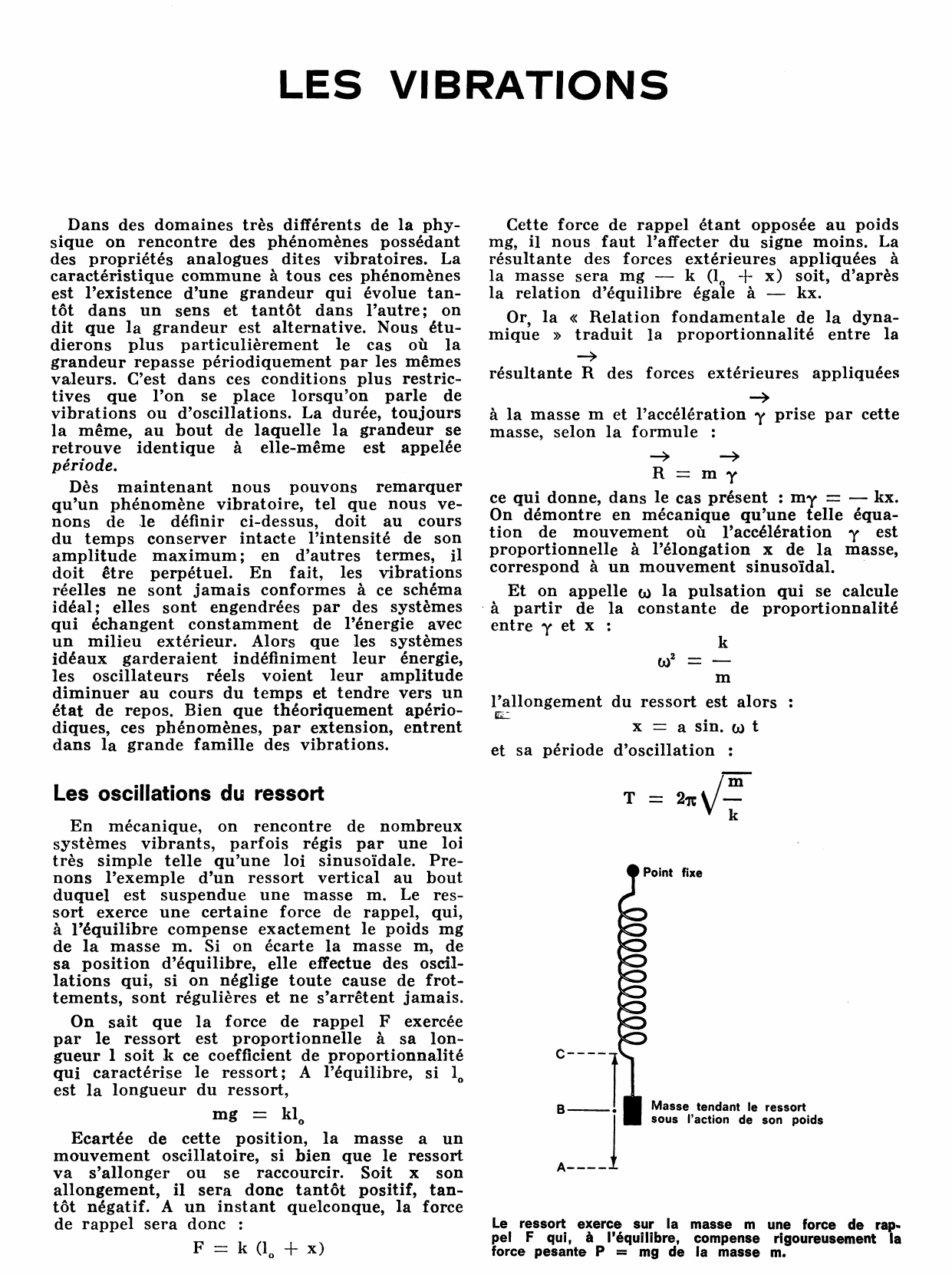 Prévisualisation du document LES VIBRATIONS