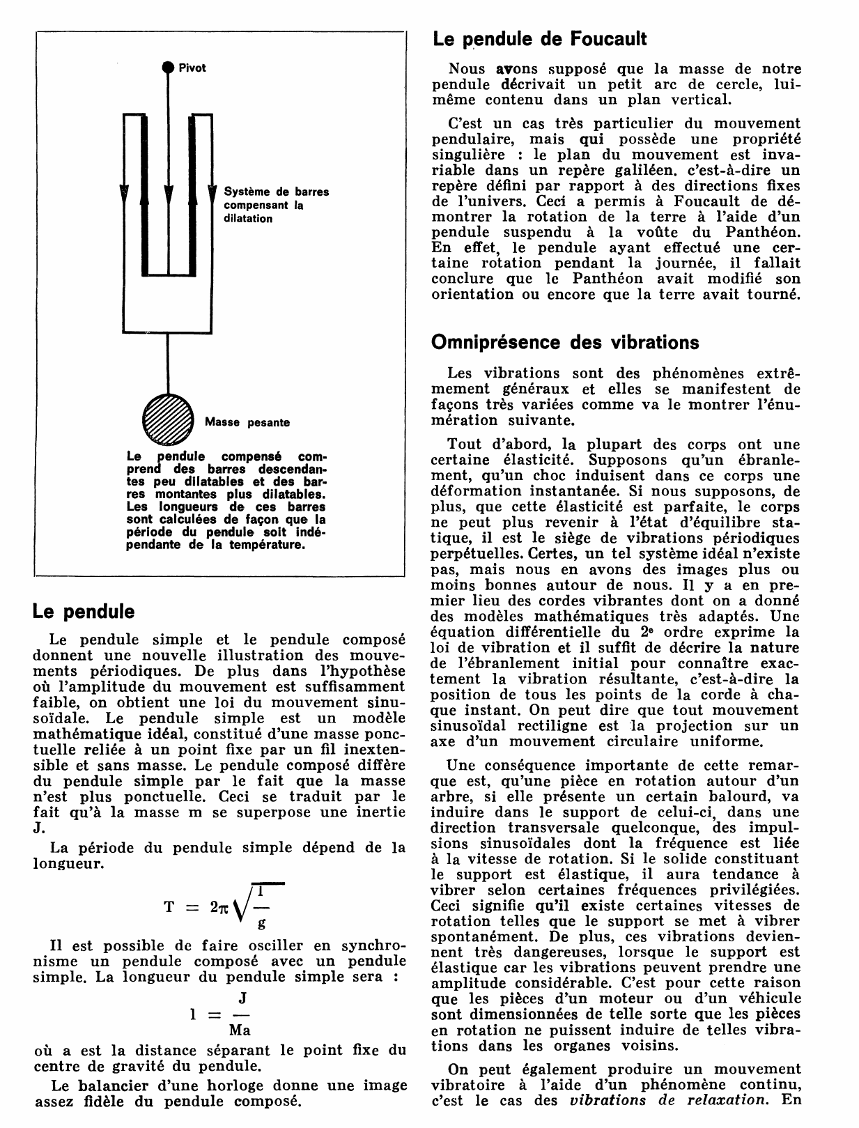 Prévisualisation du document LES VIBRATIONS