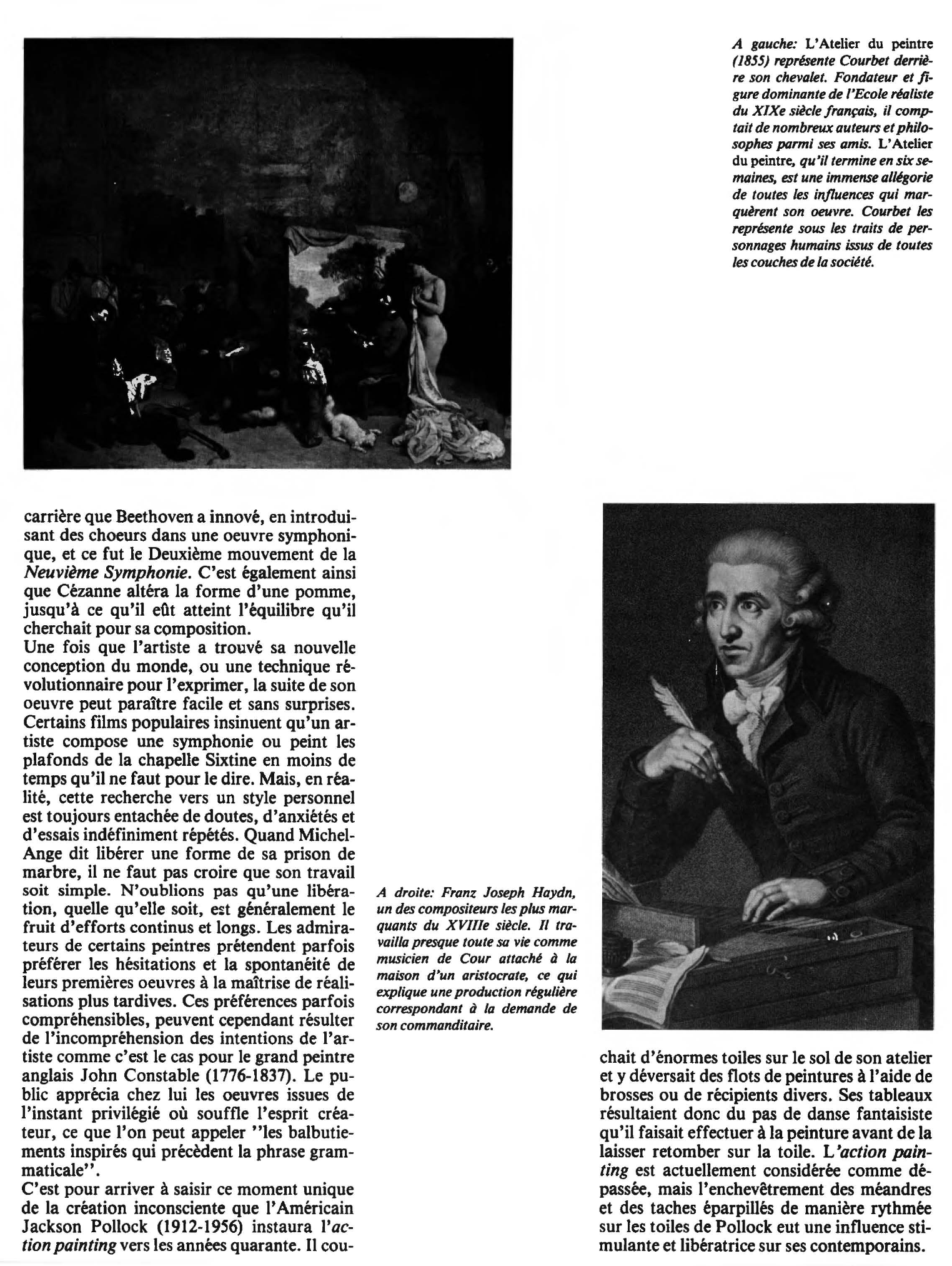 Prévisualisation du document L'esprit créatif de l'artiste