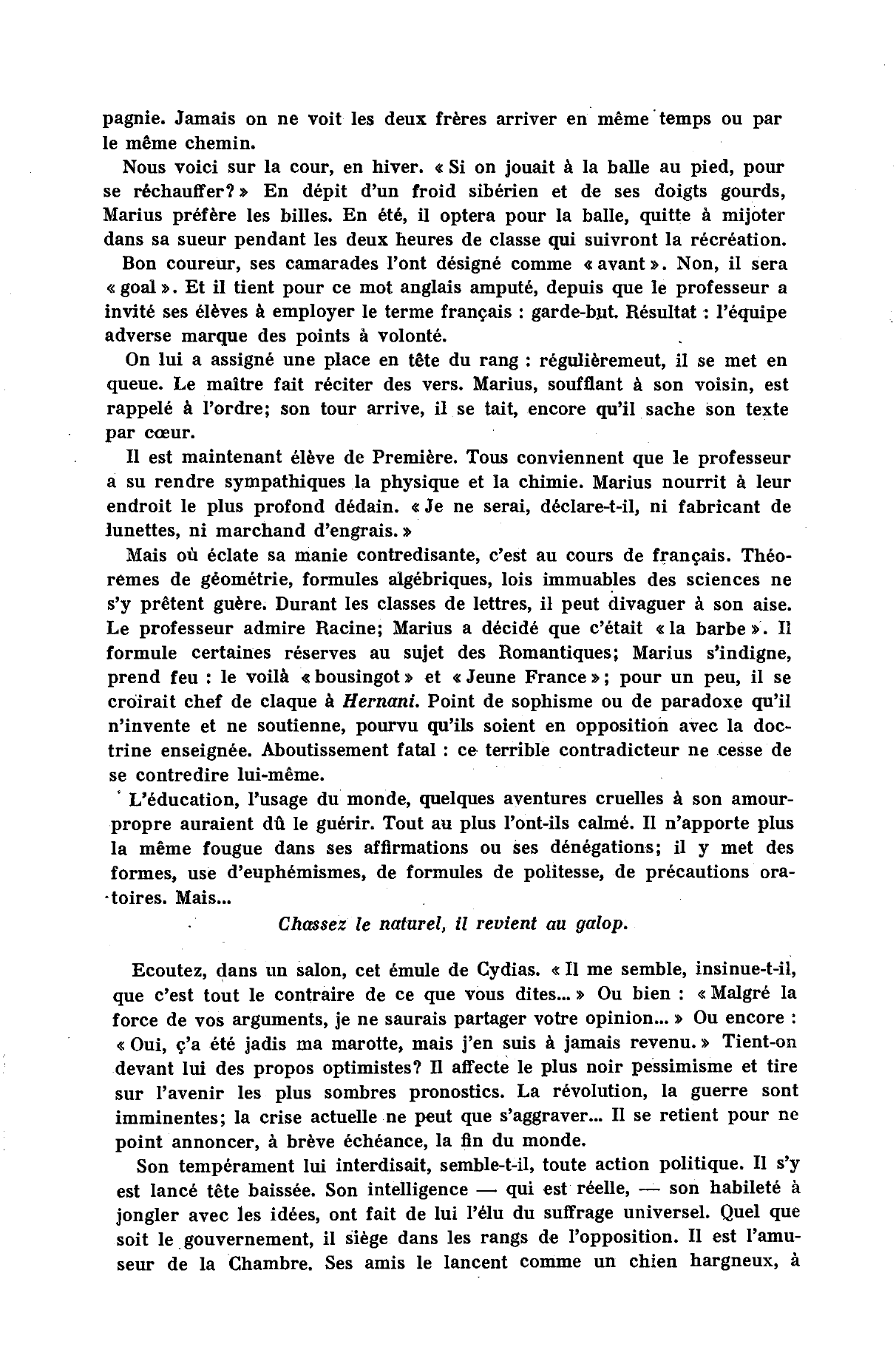 Prévisualisation du document L'Esprit de contradiction