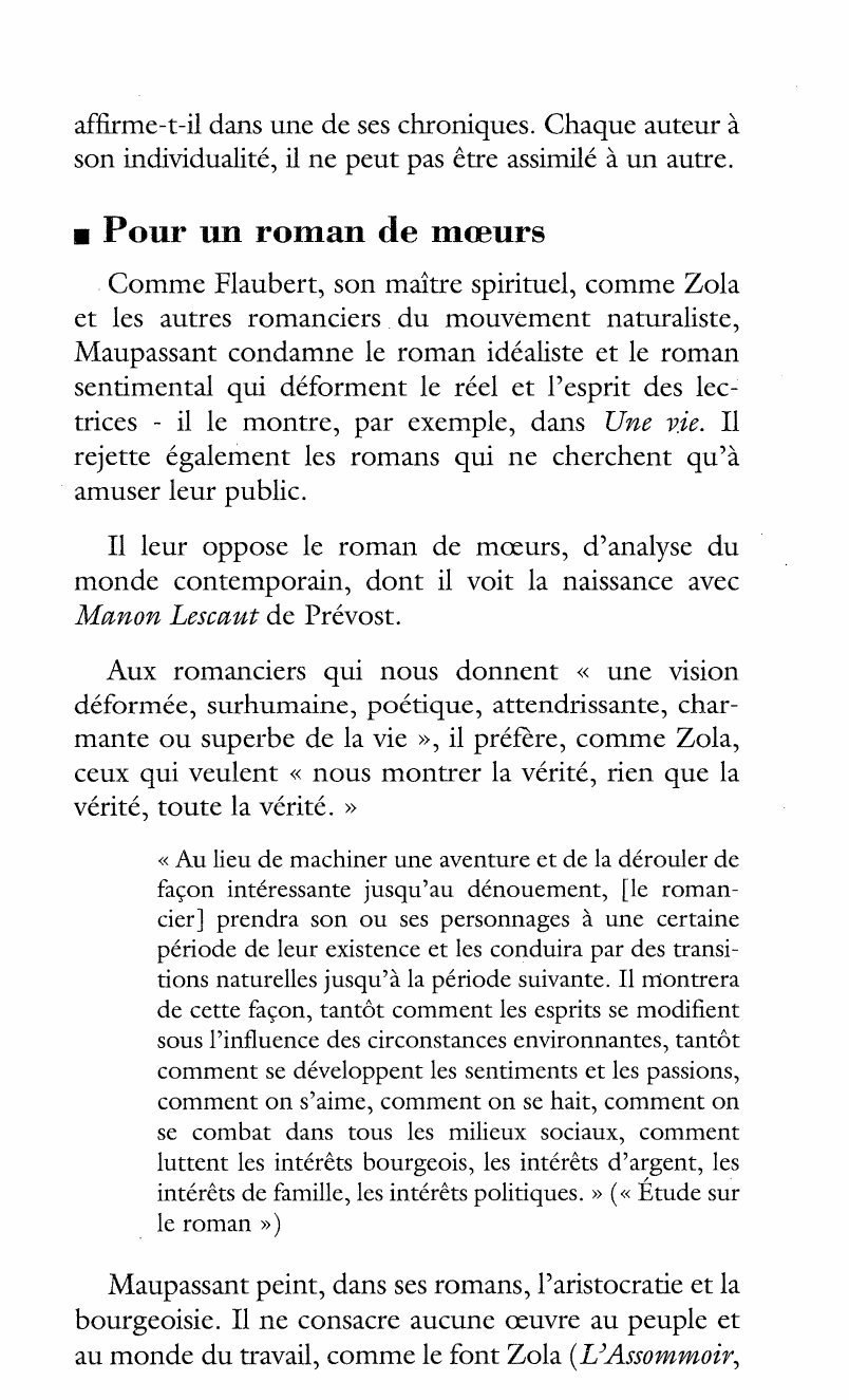 Prévisualisation du document L’ESTHÉTIQUE DE MAUPASSANT