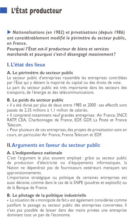 Prévisualisation du document ■

L'État producteur

► Nationalisations (en I 982) et privatisations (depuis I 986)
ont considérablement modifié le périmètre du secteur...