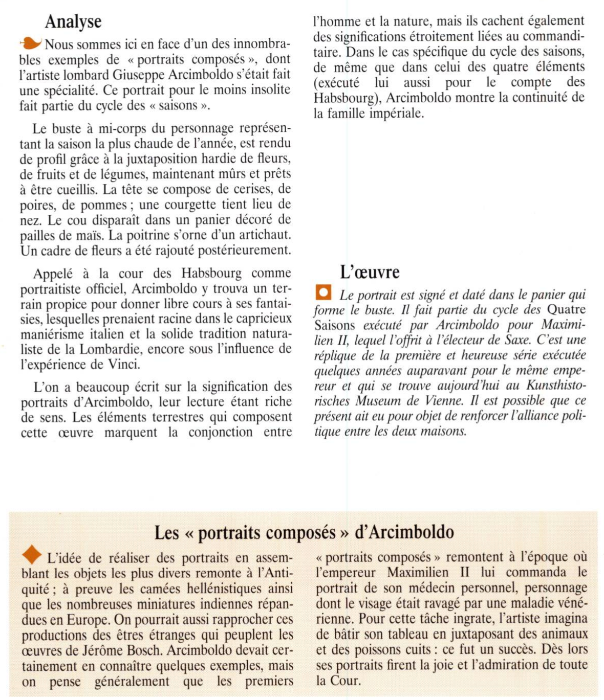 Prévisualisation du document L'ÉTÉ D'ARCIMBOLDO