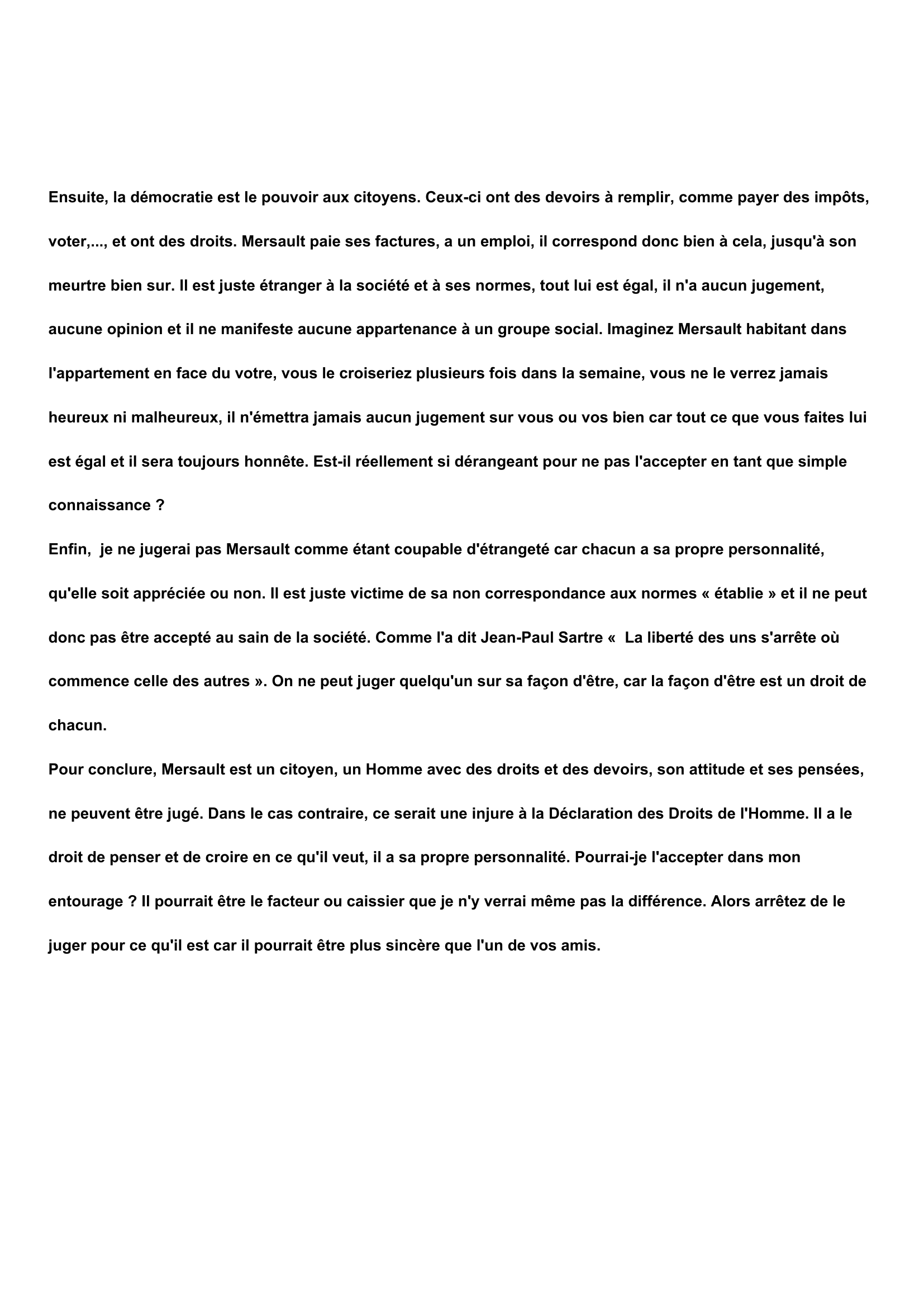 Prévisualisation du document L'étranger A. Camus plaidoirie pour Mersault