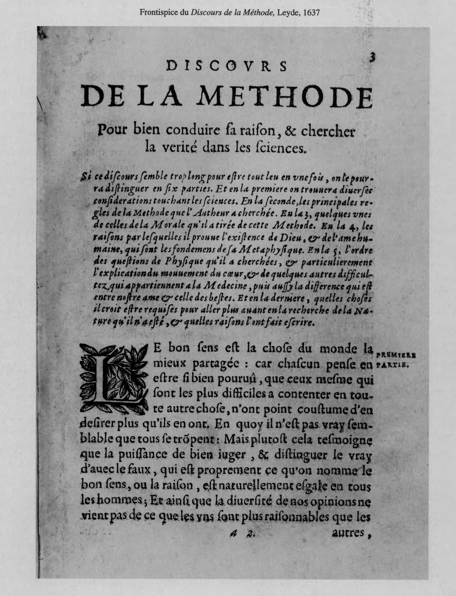 Prévisualisation du document Lettre de Descartes au Père Mersenne