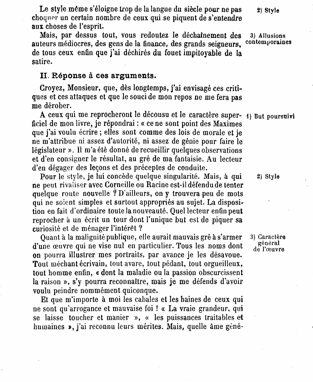 Prévisualisation du document Lettre de La Bruyère à un ami qui cherchait à le détourner d'écrire son livre des Caractères