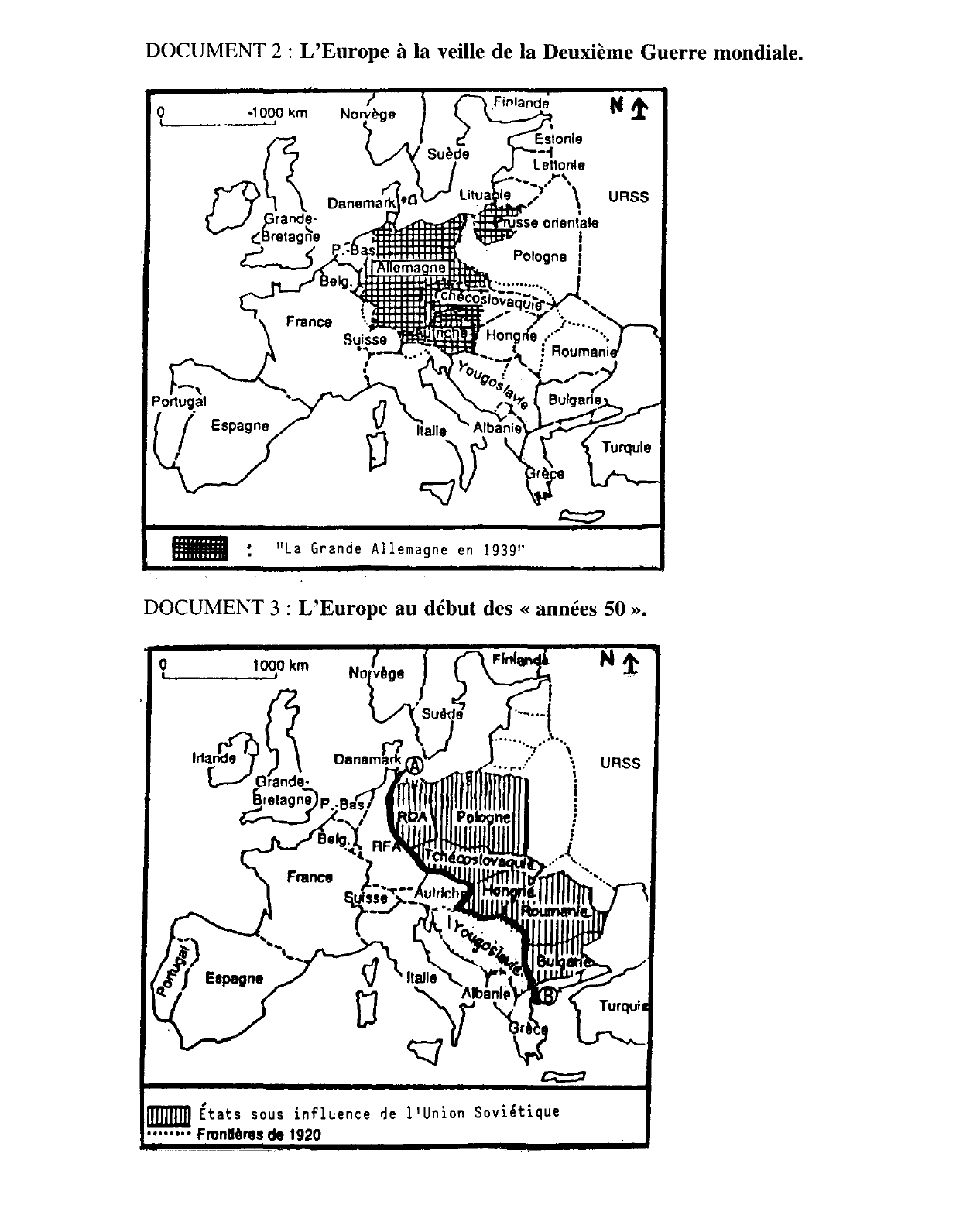 Prévisualisation du document L'Europe de 1914 au lendemain de la Deuxième Guerre mondiale