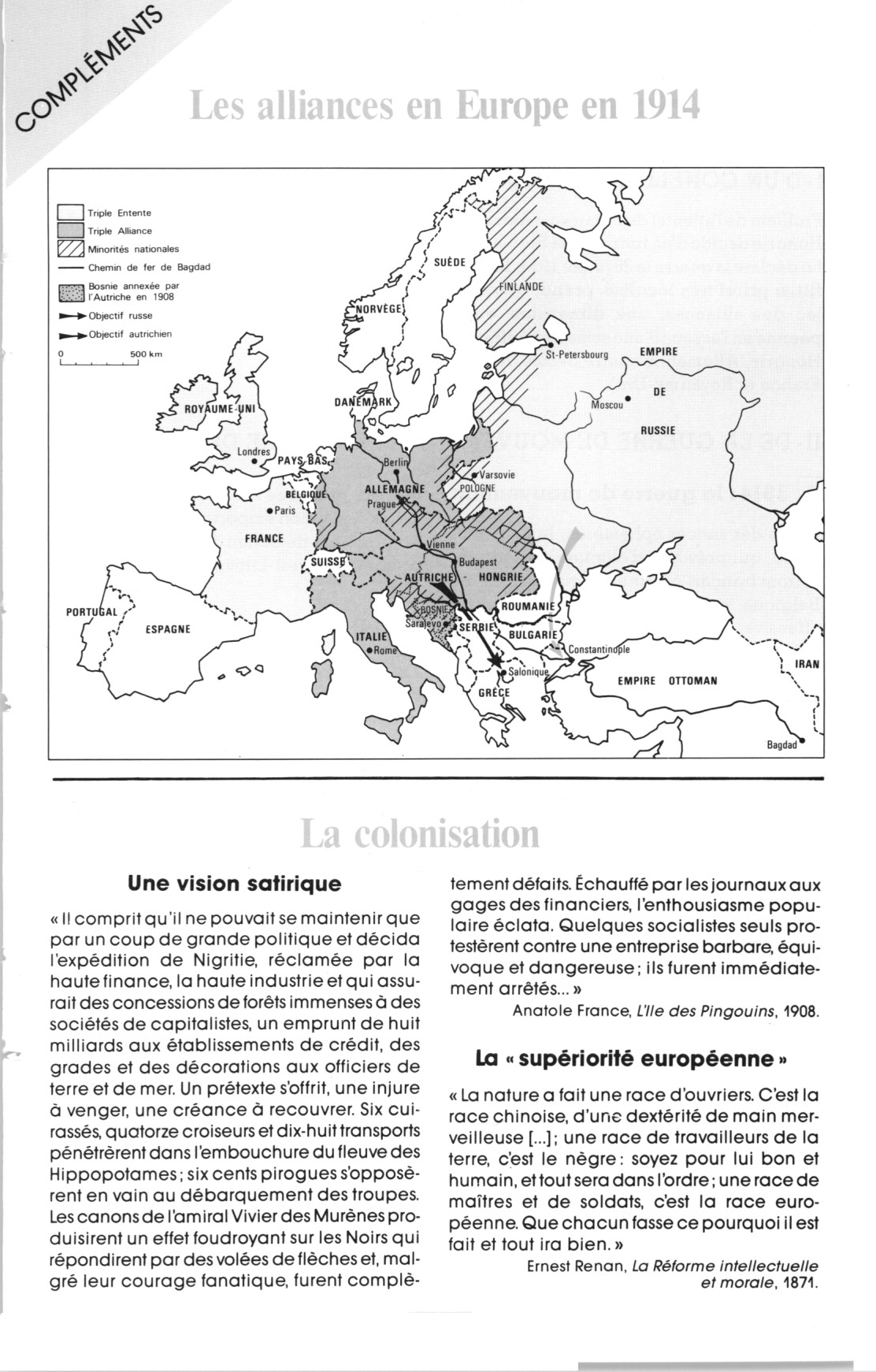 Prévisualisation du document L'Europe en 1914 (Histoire)