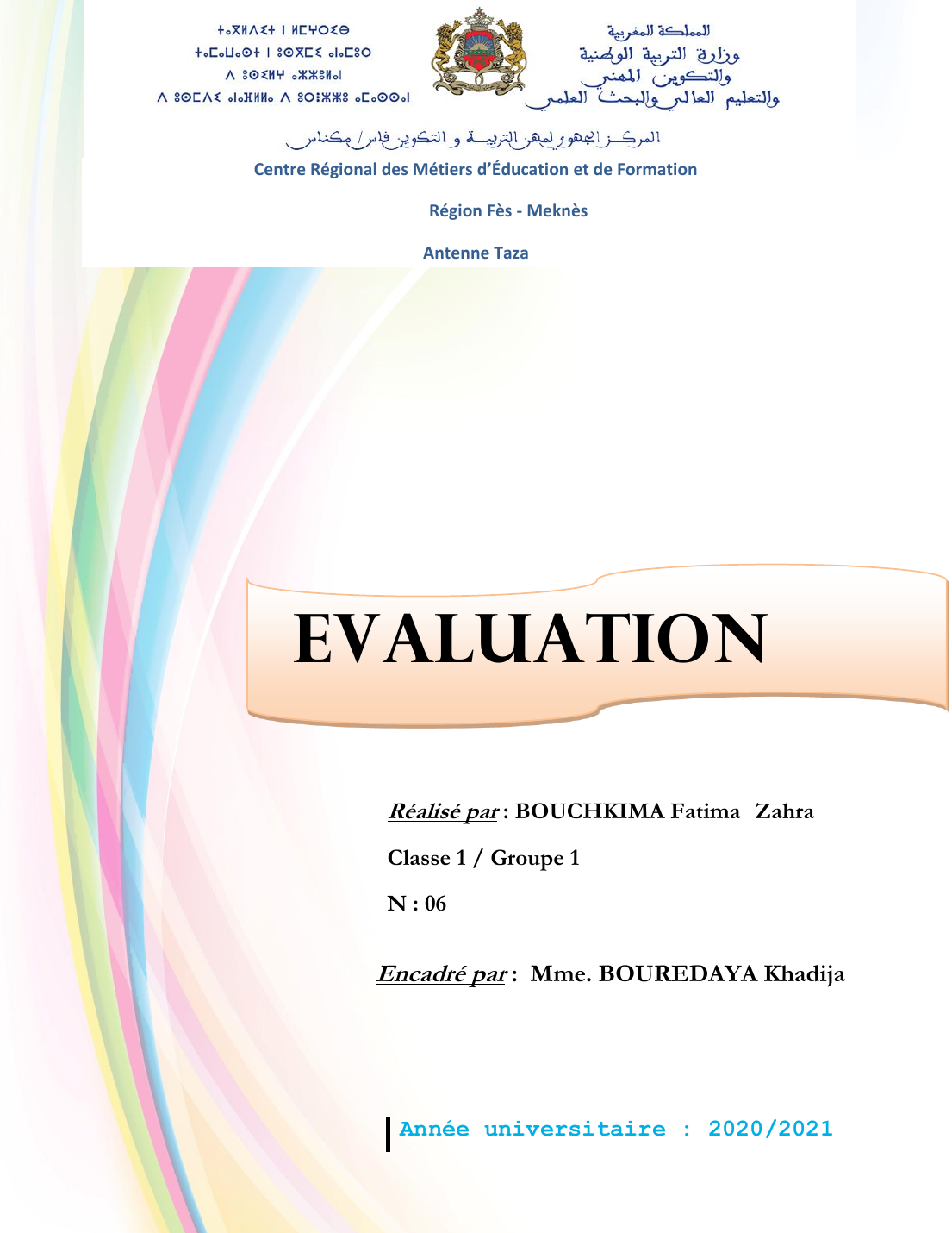 Prévisualisation du document L'évaluation pédagogique
