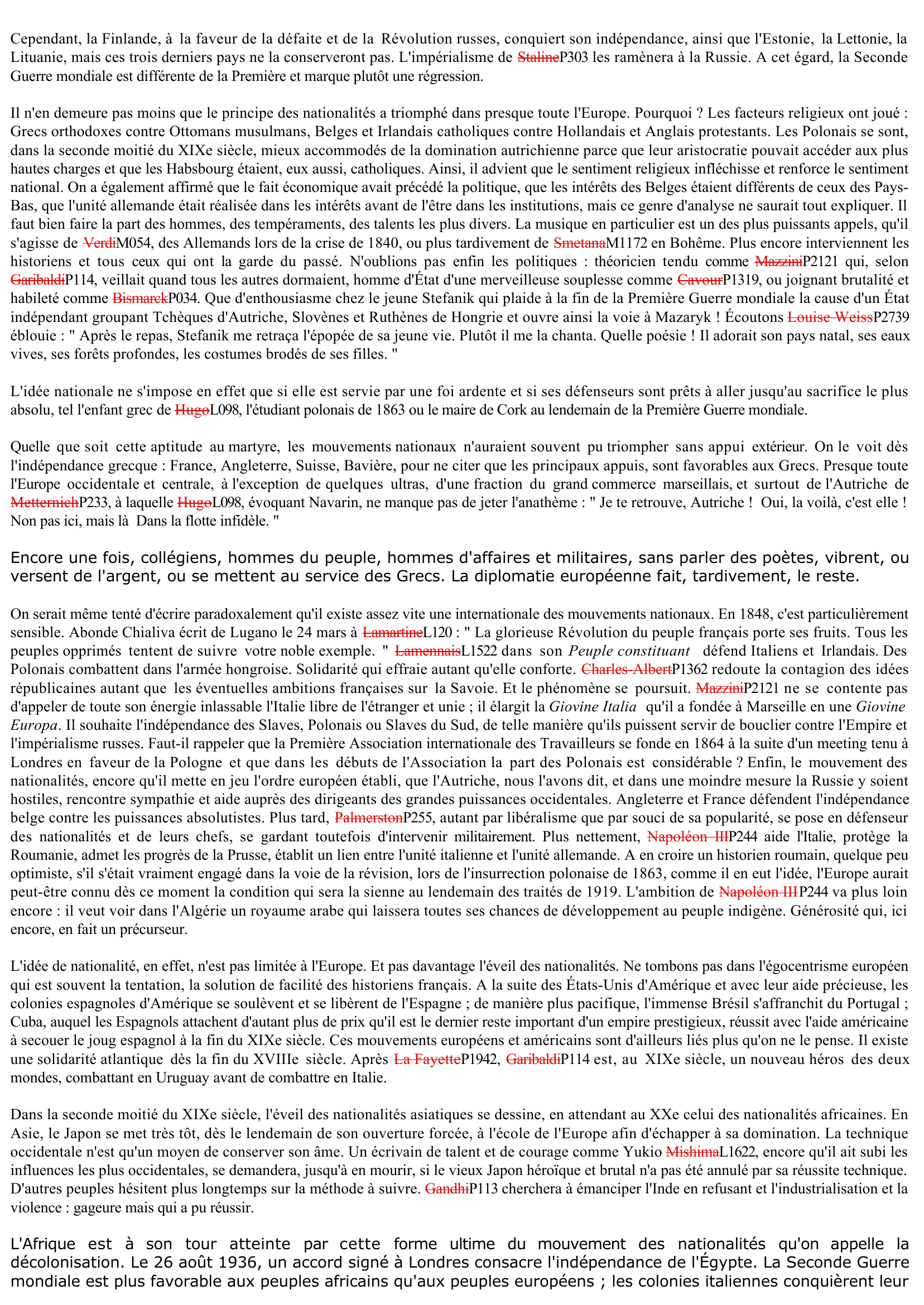 Prévisualisation du document L'éveil des nationalités