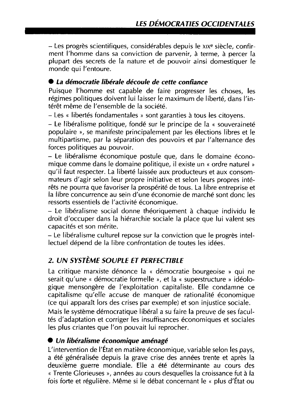 Prévisualisation du document L'EVOLUTION DES DÉMOCRATIES OCCIDENTALES