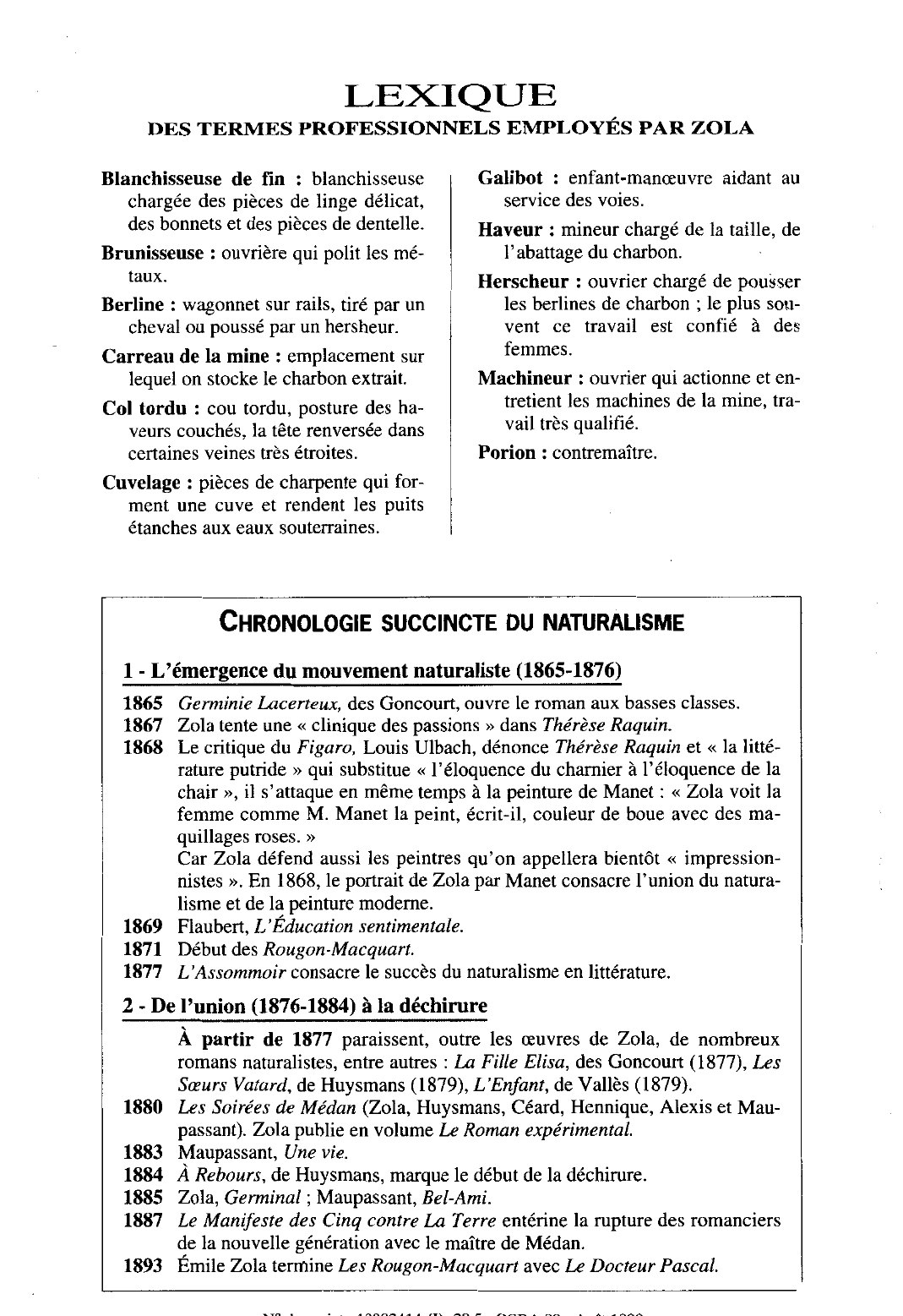 Prévisualisation du document LEXIQUE GÉNÉRAL
