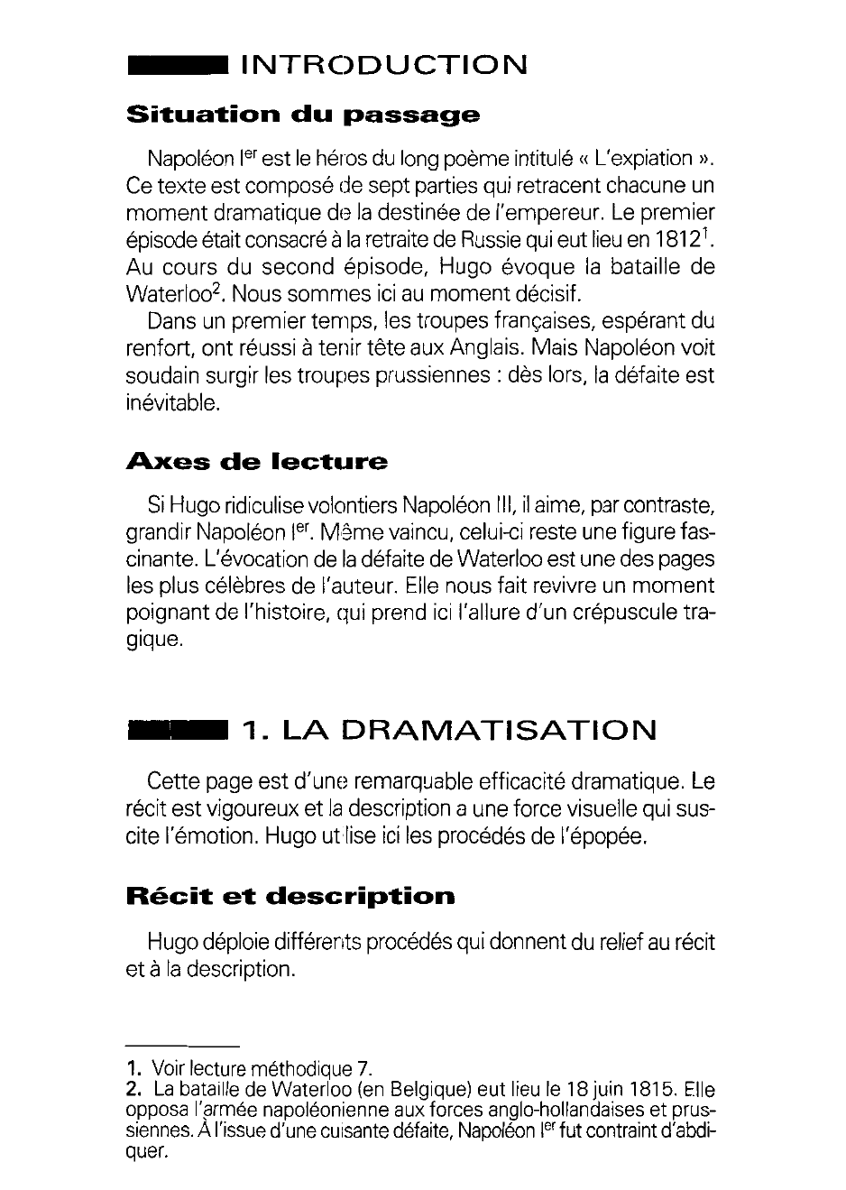 Prévisualisation du document L'EXPIATION : Lecture méthodique Les Châtiments, Livre V, 13 (v. 92 à 114). HUGO