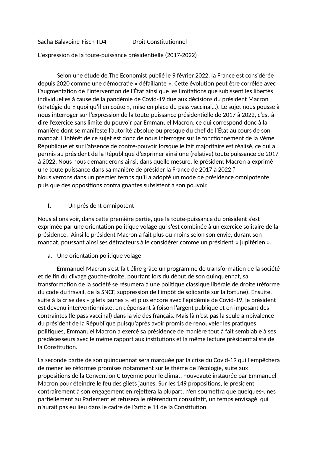 Prévisualisation du document L'expression de la toute-puissance présidentielle (2017-2022)