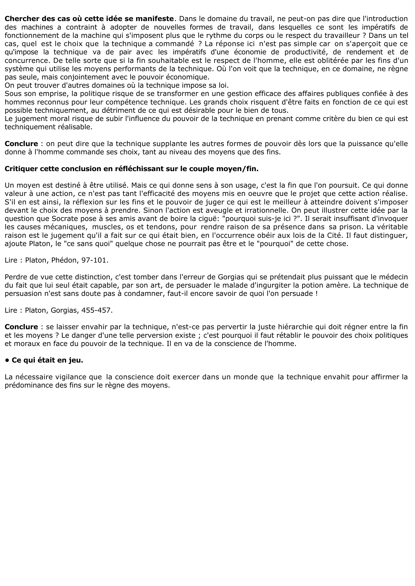 Prévisualisation du document L'expression "règne de la technique" signifie-t-elle l'absence de toute autre forme de pouvoir ?