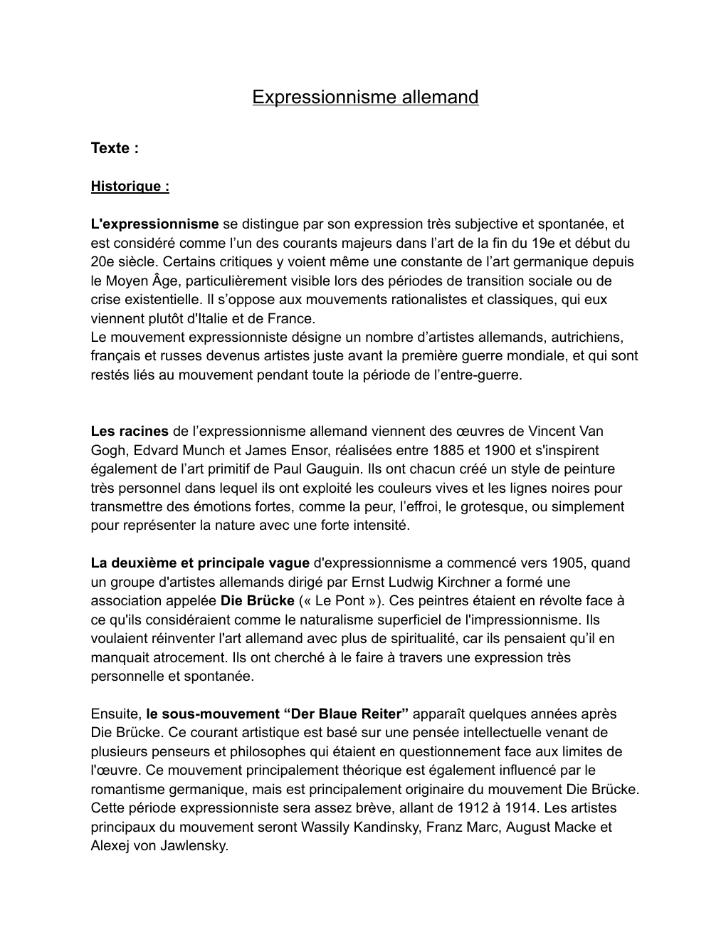 Prévisualisation du document L'expressionnisme allemand