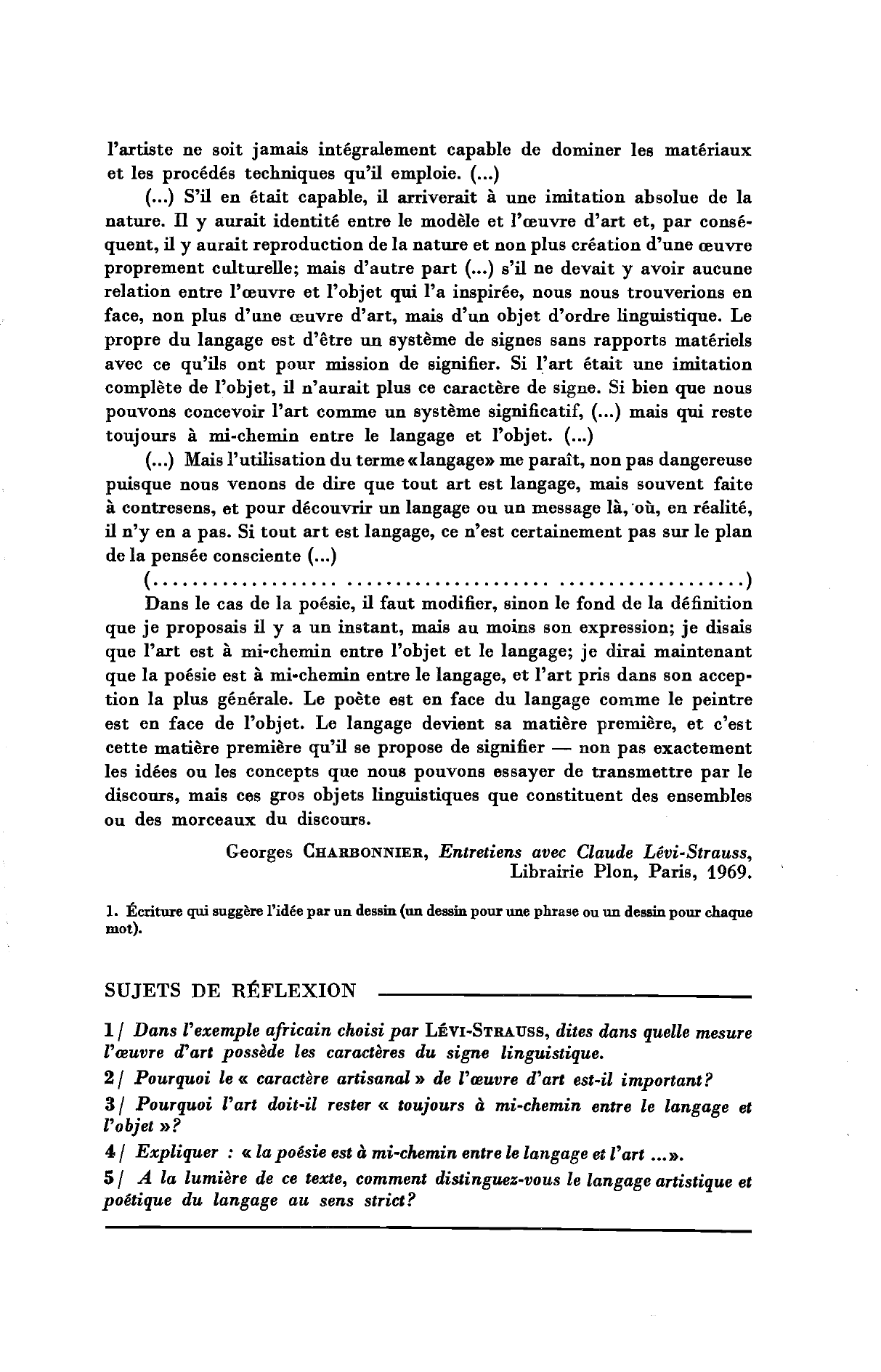 Prévisualisation du document L'EXTENSION DE LA NOTION DE LANGAGE