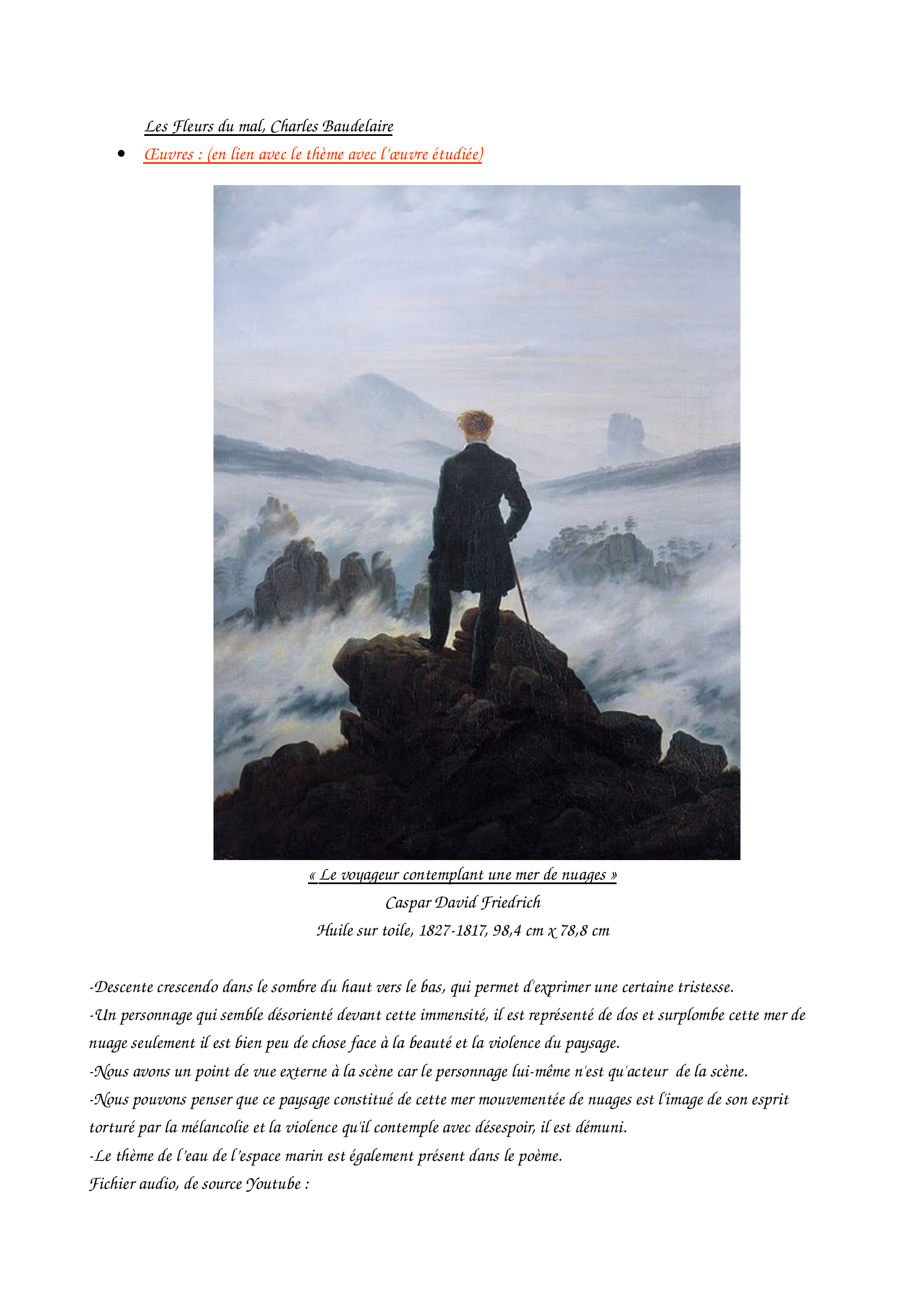 Prévisualisation du document L'héautontimorouménos Charles Baudelaire Commentaire