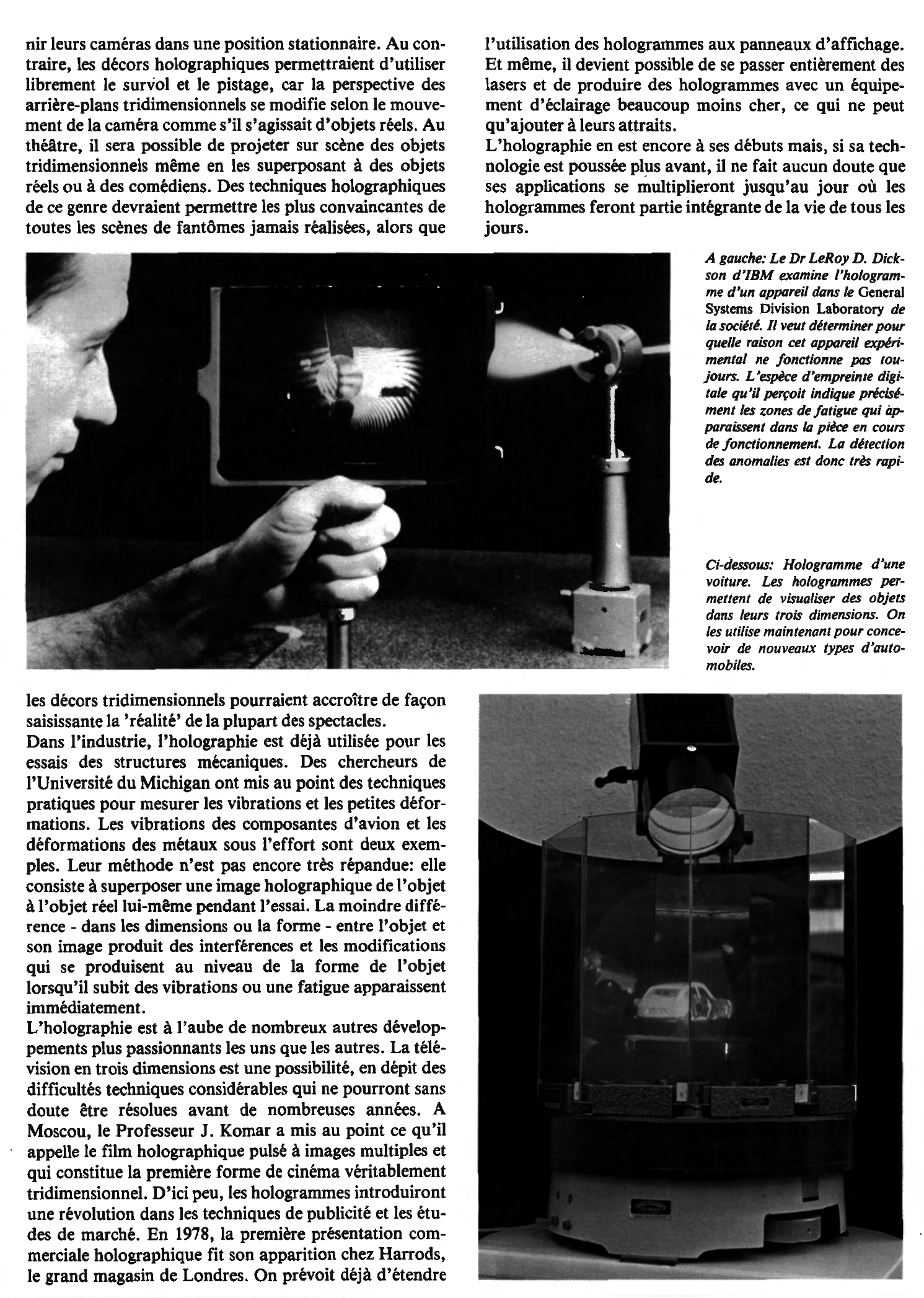 Prévisualisation du document L'holographie