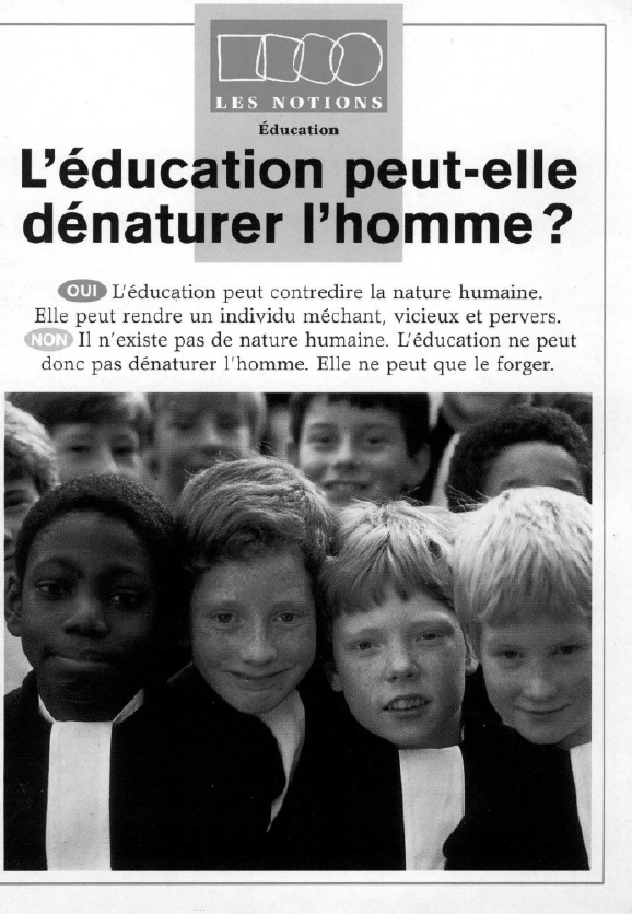 Prévisualisation du document l'homme ne peut devenir homme que par l'éducation  	?