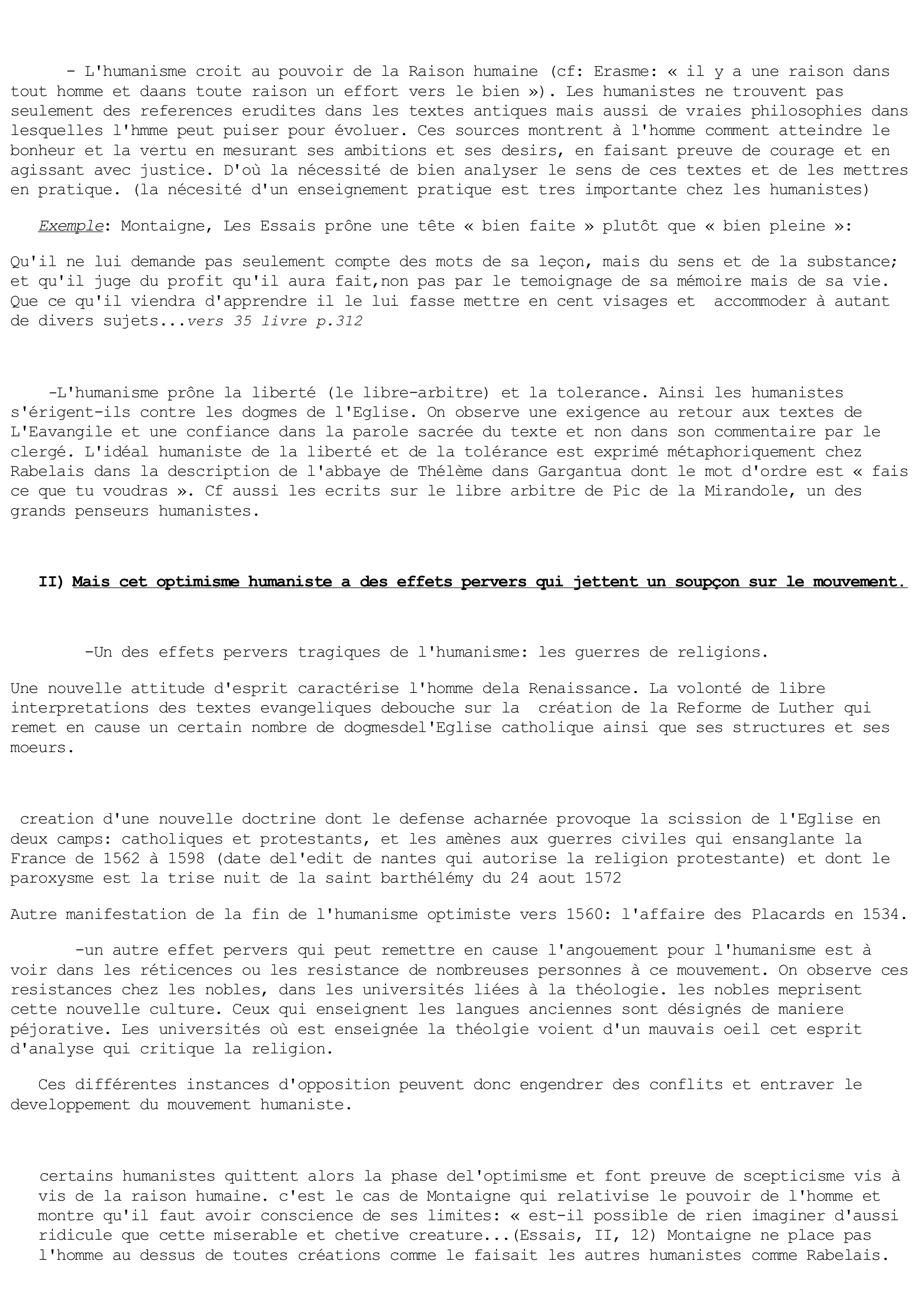 Prévisualisation du document L'Humansime un mouvement qui place une grande confiance en l'homme.