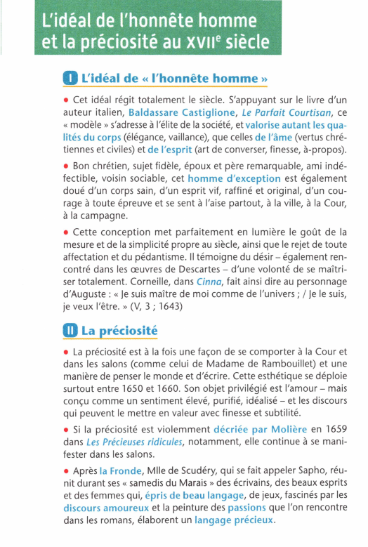 Prévisualisation du document L'idéal de l'honnête homme
et la préciosité au xv11e siècle
0

L'idéal de

«

l'honnête homme »

• Cet idéal...