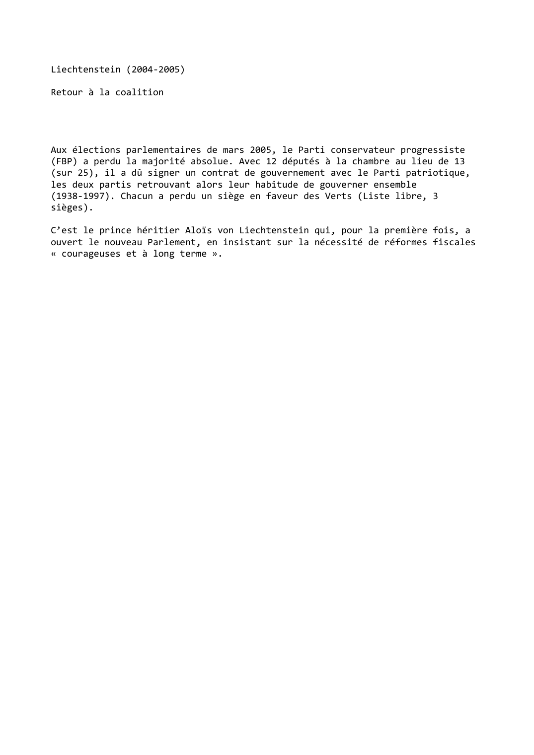 Prévisualisation du document Liechtenstein (2004-2005)