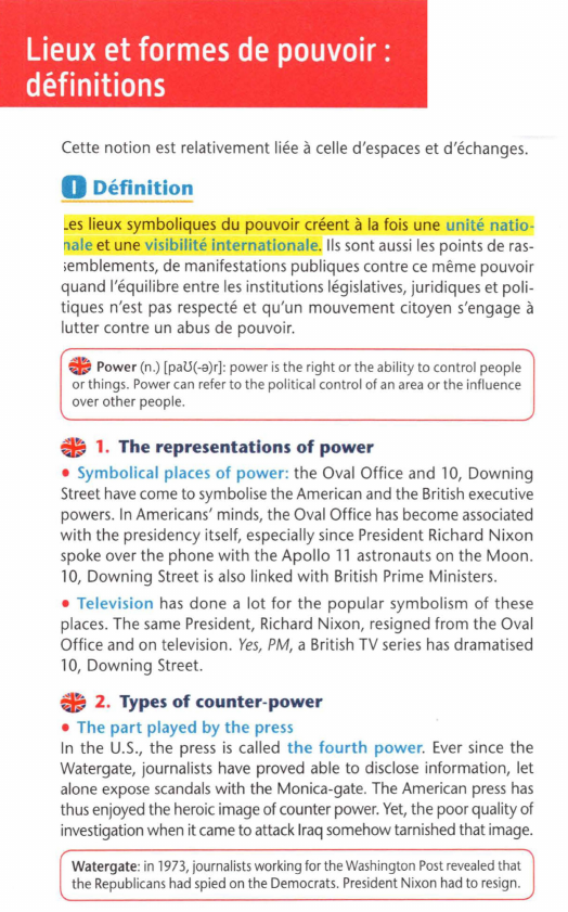 Prévisualisation du document Lieux et formes de pouvoir : définitions (Anglais)