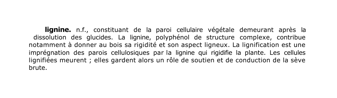Prévisualisation du document lignine.