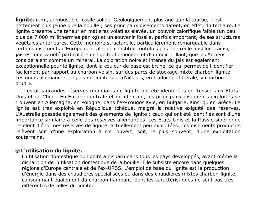 Prévisualisation du document lignite.