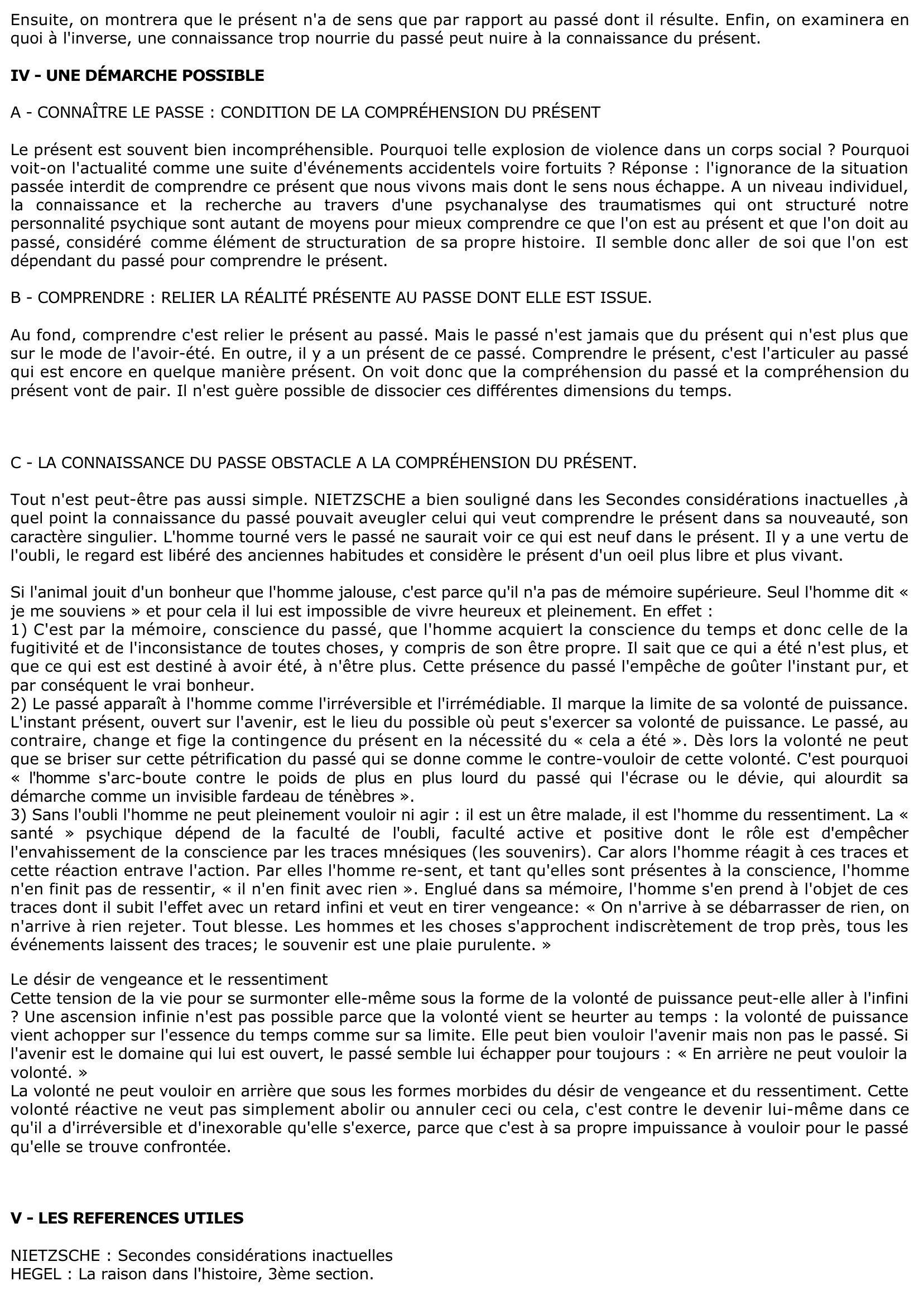 Prévisualisation du document L'ignorance du passé entraîne-t-elle l'incompréhension du présent ?