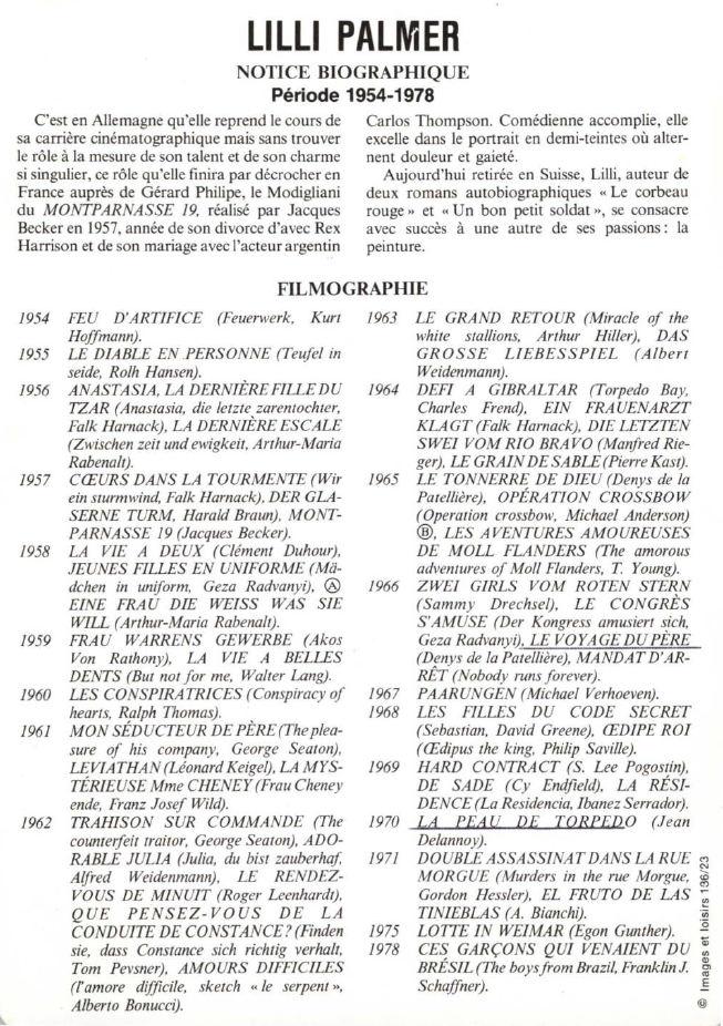 Prévisualisation du document LILLI PALMER