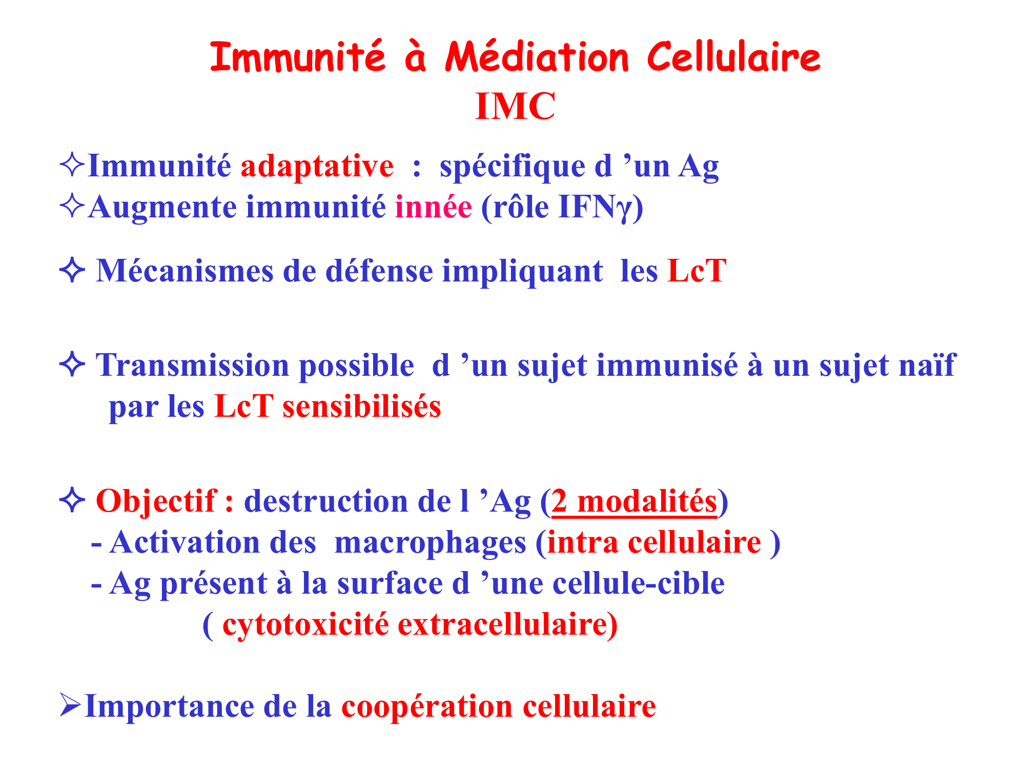 Prévisualisation du document L'immunité à médiation  cellulaire