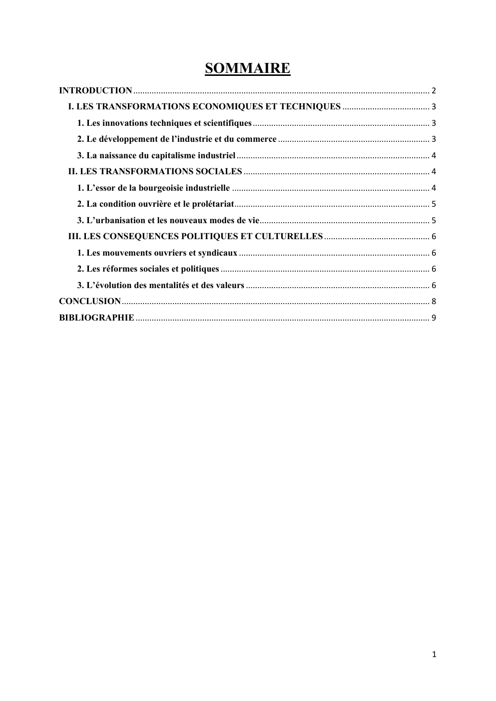 Prévisualisation du document L’impact de la Révolution Industriel sur la Société