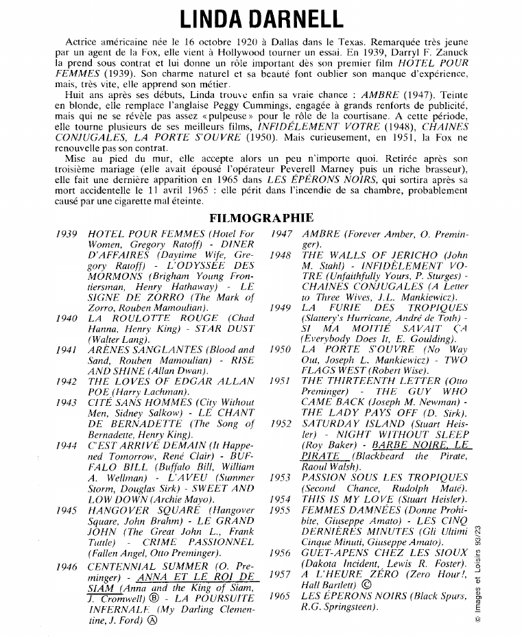 Prévisualisation du document LINDA DARNELL