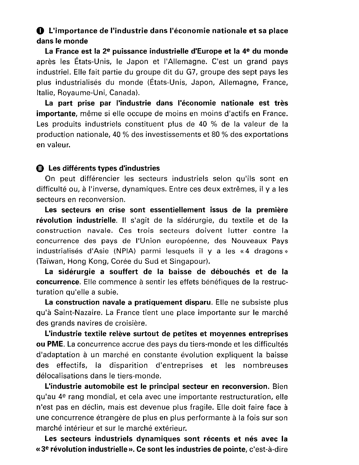 Prévisualisation du document L'industrie en France.