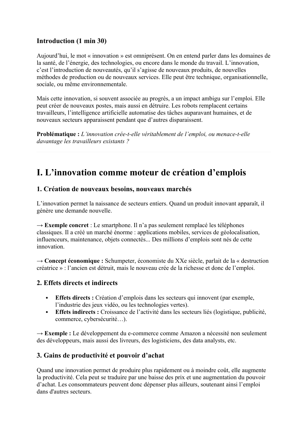 Prévisualisation du document l'innovation crée t-elle de l'emploi