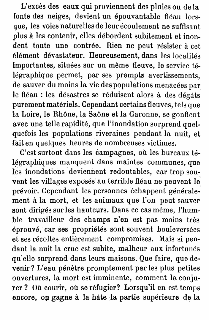 Prévisualisation du document L'inondation : à la campagne, - à la ville.