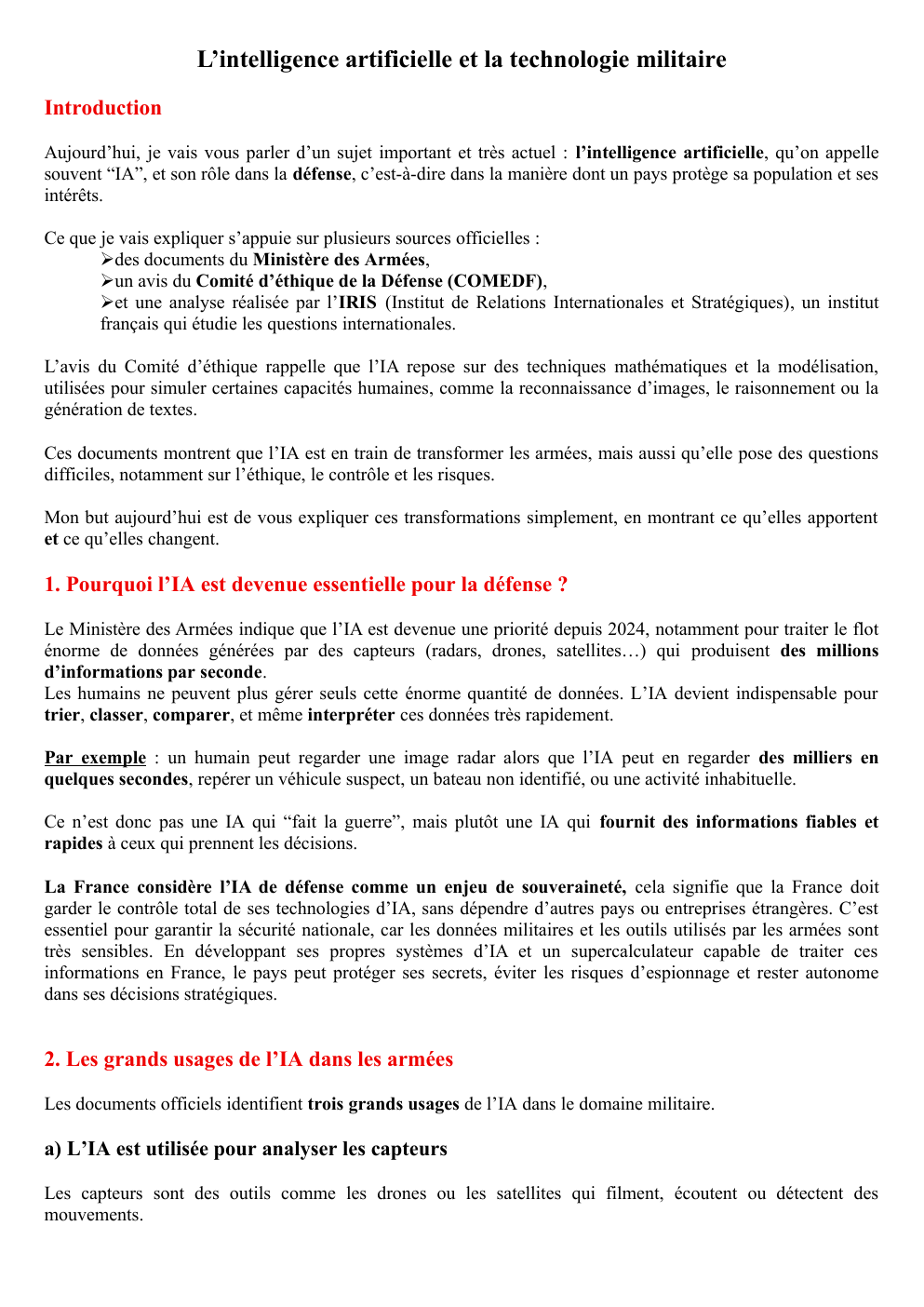 Prévisualisation du document l'intelligence artificielle et la technologie militaire