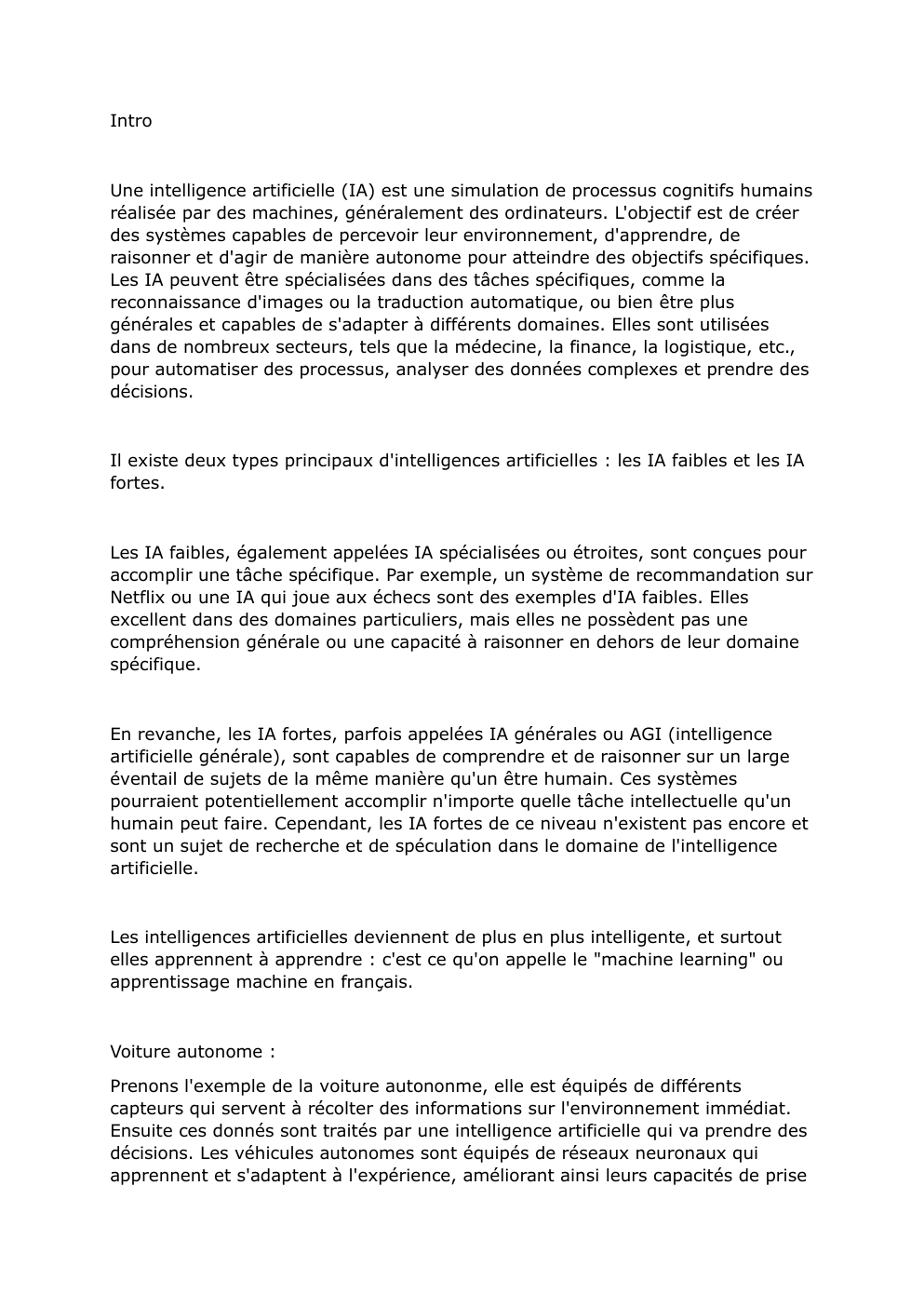 Prévisualisation du document L'intelligence artificielle et ses enjeux