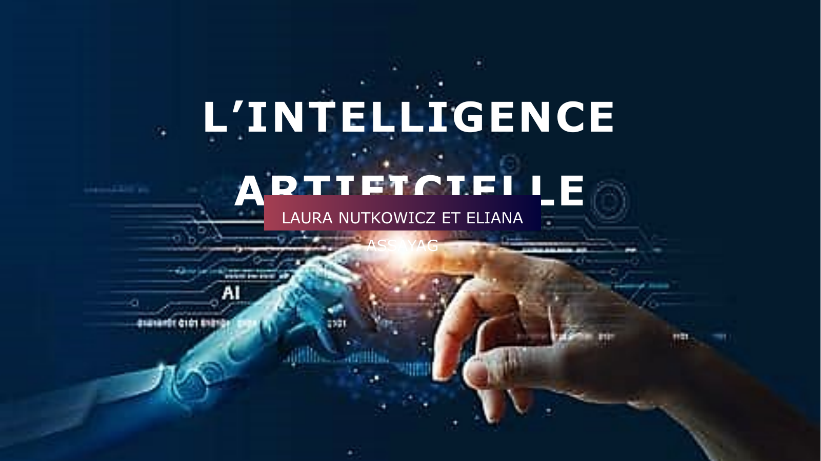 Prévisualisation du document L’INTELLIGENCE ARTIFICIELLE (exposé)