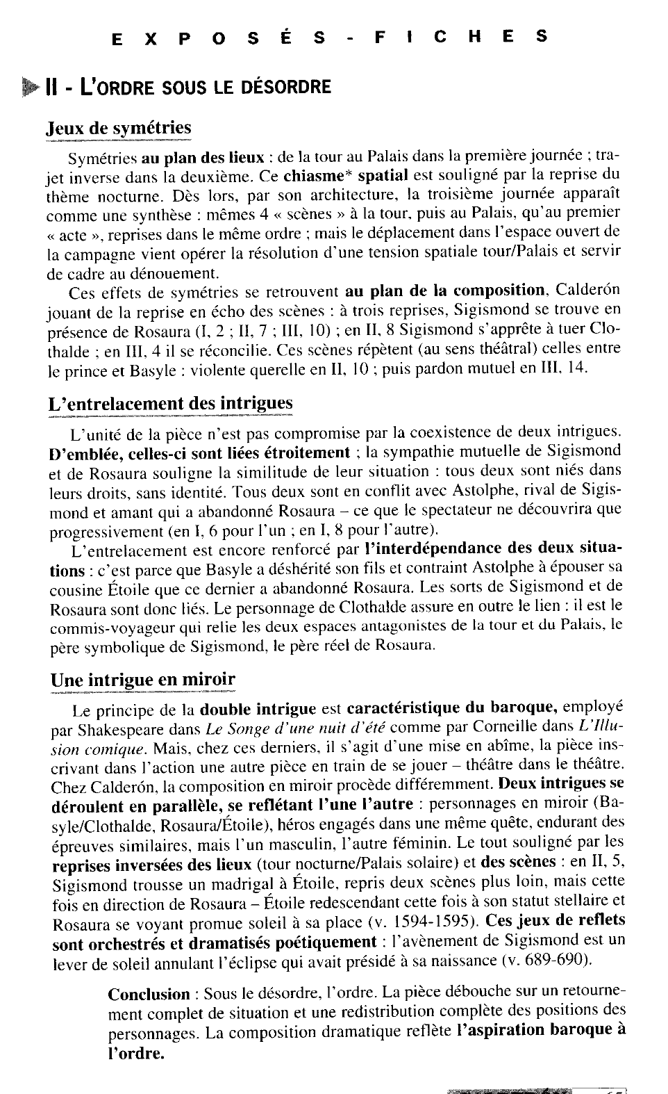 Prévisualisation du document L'intrigue: La vie est un songe, de Calderon