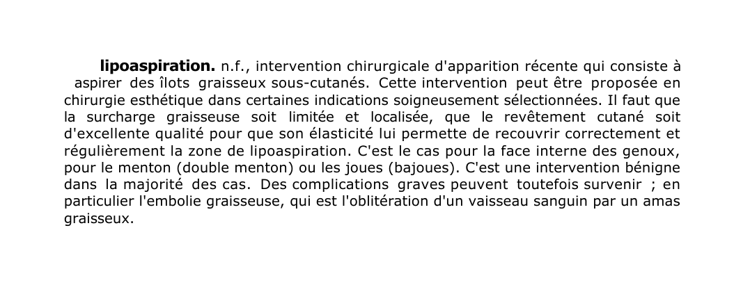 Prévisualisation du document lipoaspiration.