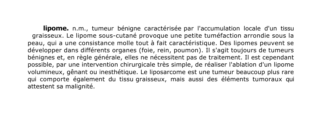 Prévisualisation du document lipome.