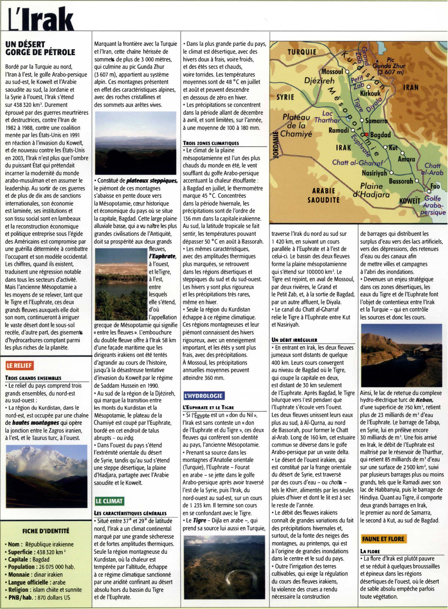 Prévisualisation du document L'Irak