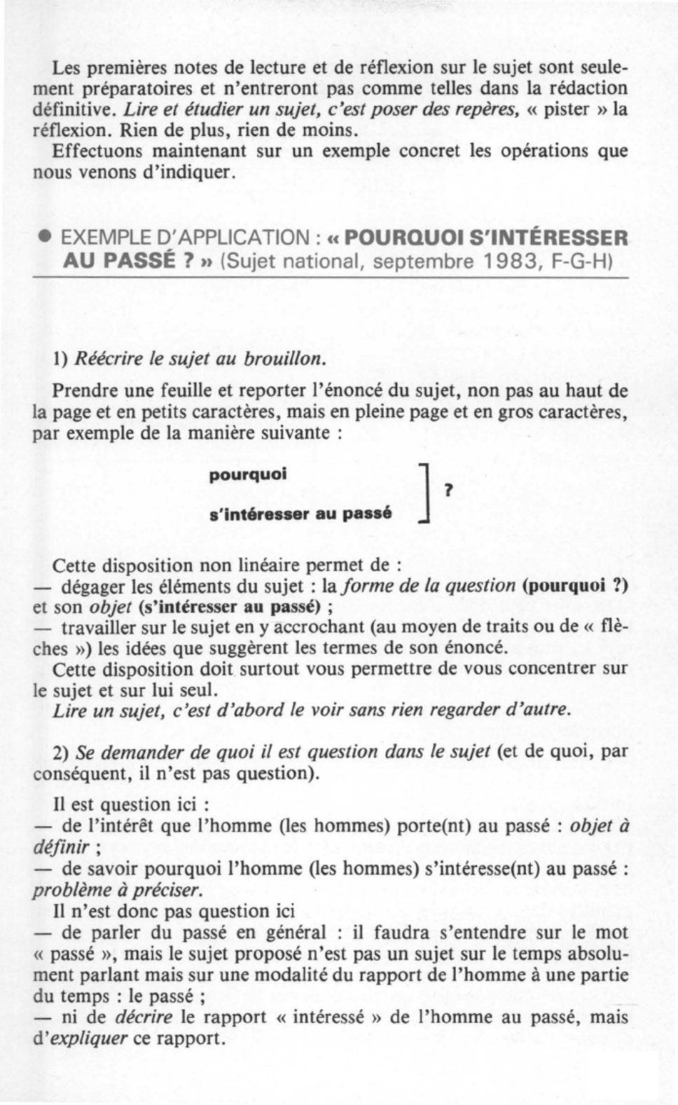 Prévisualisation du document Lire et étudier le sujet d'une dissertation philosophique