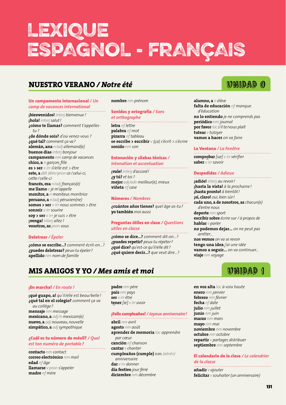 Prévisualisation du document lista de verbos español y francais