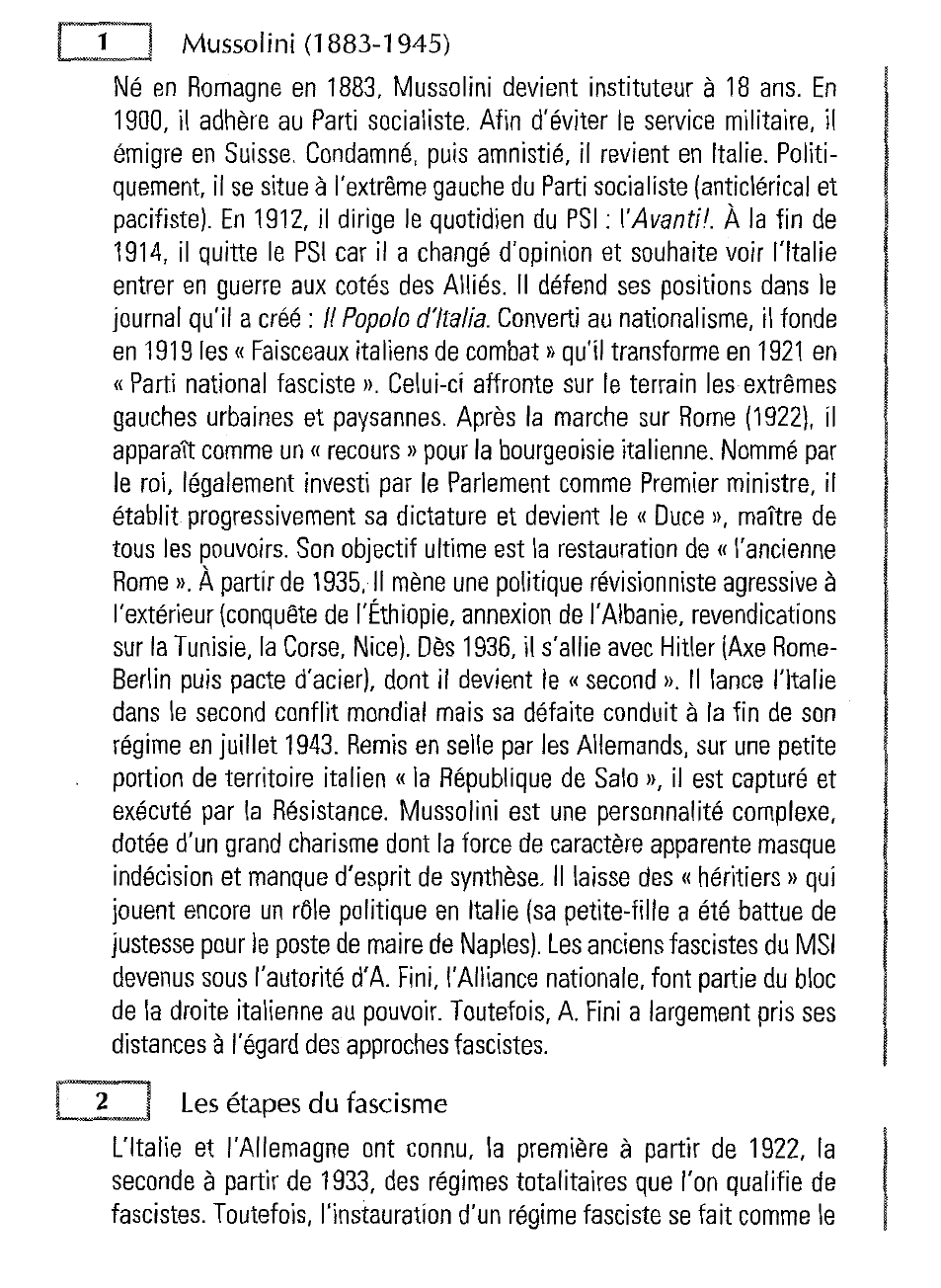 Prévisualisation du document L'Italie de Mussolini aux accords de Latran