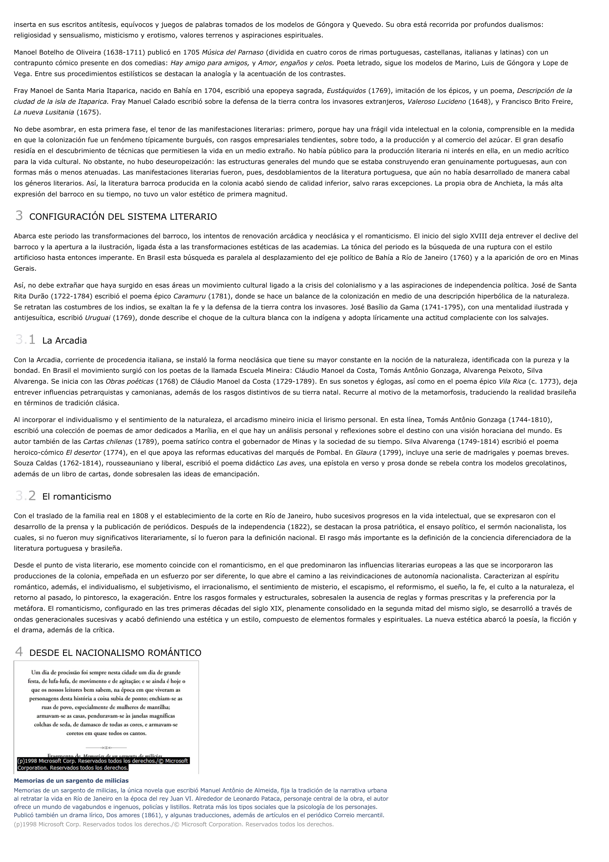 Prévisualisation du document Literatura brasileña - idiomas.